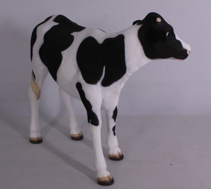 Baby Holstein Cow Life Size Statue - LM Treasures 