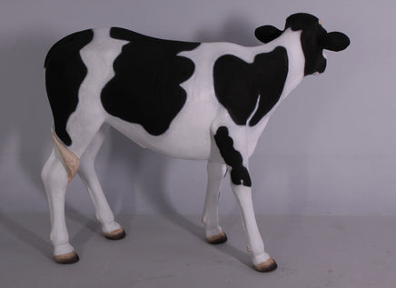 Baby Holstein Cow Life Size Statue - LM Treasures 