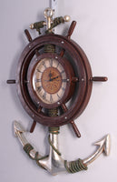 Anchor Clock Life Size Statue - LM Treasures 