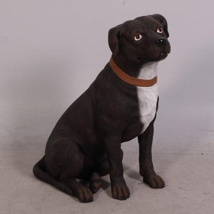 English Staffordshire Life Size Statue - LM Treasures 