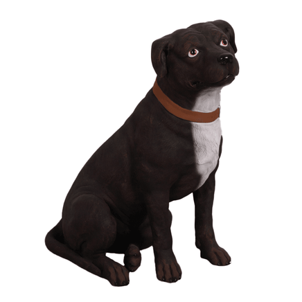 English Staffordshire Life Size Statue - LM Treasures 