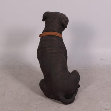 English Staffordshire Life Size Statue - LM Treasures 