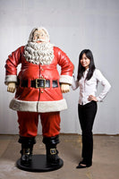 Jolly Santa Claus Christmas Life Size Statue - LM Treasures 