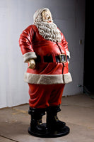 Jolly Santa Claus Christmas Life Size Statue - LM Treasures 