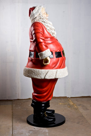 Jolly Santa Claus Christmas Life Size Statue - LM Treasures 