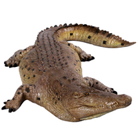 Crocodile Life Size Statue - LM Treasures 