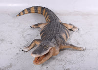 American Alligator Life Size Statue - LM Treasures 