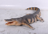 American Alligator Life Size Statue - LM Treasures 