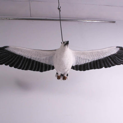 White Breasted Eagle Life Size Statue - LM Treasures 
