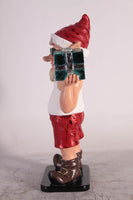 Sunny Elf with Gift Life Size Statue - LM Treasures 