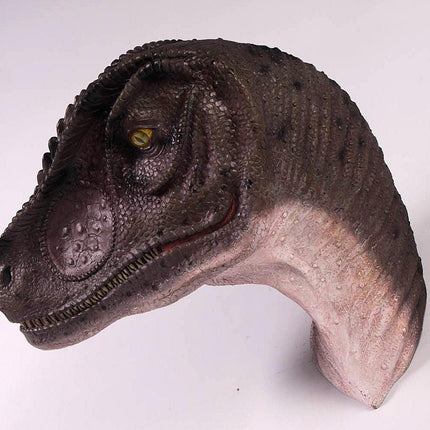 Allosaurus Dinosaur Head Life Size Statue - LM Treasures 