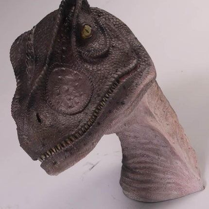 Allosaurus Dinosaur Head Life Size Statue - LM Treasures 