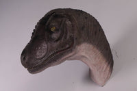 Allosaurus Dinosaur Head Life Size Statue - LM Treasures 