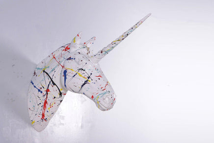 Pop Unicorn Head Life Size Statue - LM Treasures 