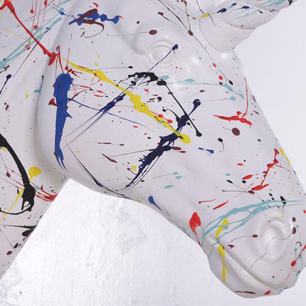 Pop Unicorn Head Life Size Statue - LM Treasures 