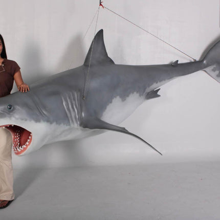 Great White Shark Statue - LM Treasures 