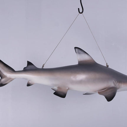 Black Tip Shark Statue - LM Treasures 