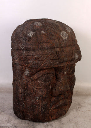 Olmec Head Over Sized Statue - LM Treasures 
