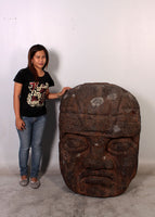 Olmec Head Over Sized Statue - LM Treasures 