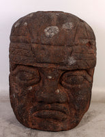 Olmec Head Over Sized Statue - LM Treasures 
