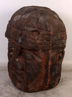 Olmec Head Over Sized Statue - LM Treasures 