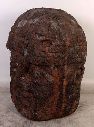 Olmec Head Over Sized Statue - LM Treasures 