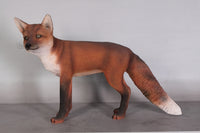 Red Fox Life Size Statue - LM Treasures 