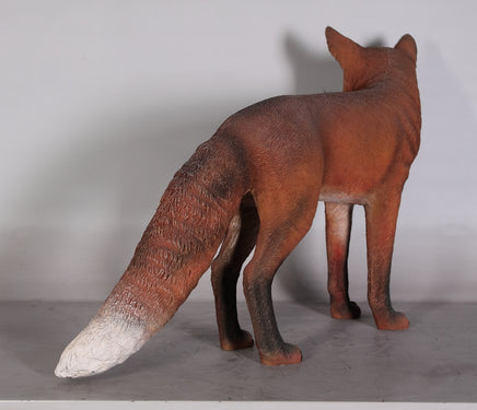 Red Fox Life Size Statue - LM Treasures 