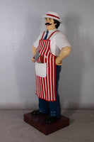 Butcher Statue Life Size Display Prop - LM Treasures 