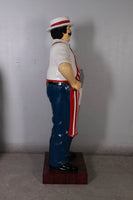 Butcher Statue Life Size Display Prop - LM Treasures 