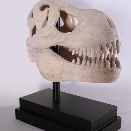 T-Rex Dinosaur Skull Life Size Statue - LM Treasures 