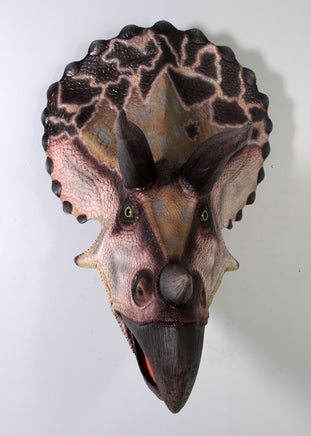 Triceratops Dinosaur Head Large Life Size Statue - LM Treasures 