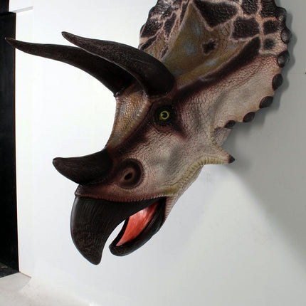 Triceratops Dinosaur Head Large Statue - LM Treasures 