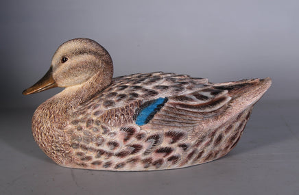 Female Mallard Duck Life Size Statue - LM Treasures 