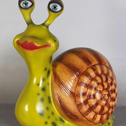 Comic Female Snail Over Sized Statue - LM Treasures 