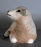 Texelaar Baby Lamb Resting Life Size Statue - LM Treasures 