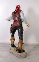 Pirate Captain Cristobal Life Size Statue - LM Treasures 