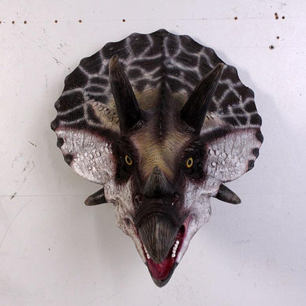 Triceratops Dinosaur Head Medium Statue - LM Treasures 