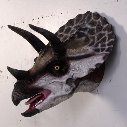 Triceratops Dinosaur Head Medium Statue - LM Treasures 