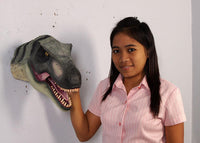 T-Rex Dinosaur Head Small Life Size Statue - LM Treasures 