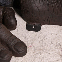 Jumbo Silver Back Gorilla Over Size Statue - LM Treasures 