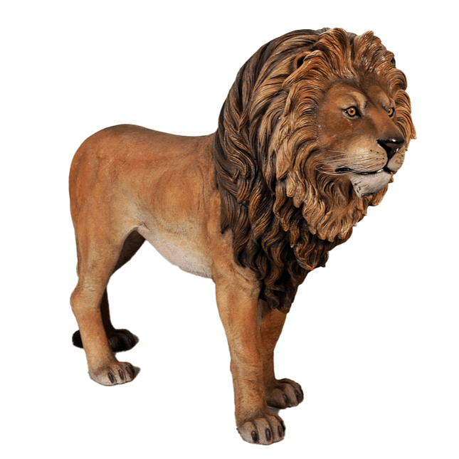Lion King Life Size Statue - LM Treasures 