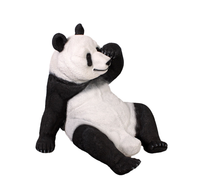 Slouching Panda Life Size Statue - LM Treasures 