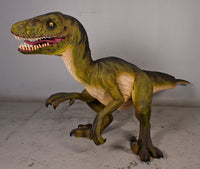 Green Dromarosaurus Dinosaur Life Size Statue - LM Treasures 