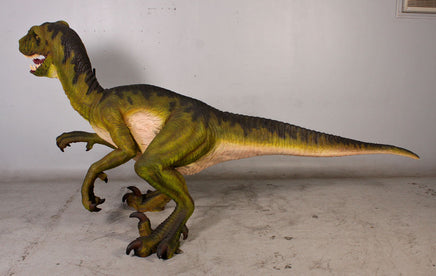 Green Dromarosaurus Dinosaur Life Size Statue - LM Treasures 