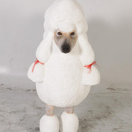 French Poodle Life Size Statue - LM Treasures 