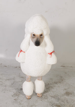 French Poodle Life Size Statue - LM Treasures 