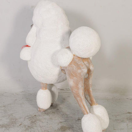 French Poodle Life Size Statue - LM Treasures 