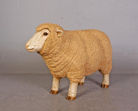 Baby Merino Ewe Life Size Statue - LM Treasures 