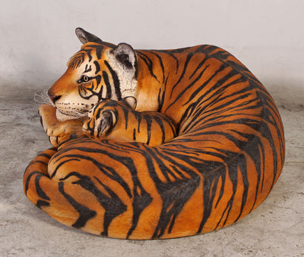 Bengal Tiger With Cub Life Size Statue - LM Treasures 